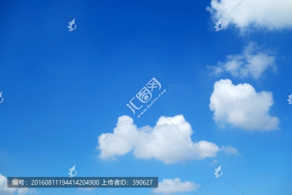 藍(lán)天白云,天空云彩