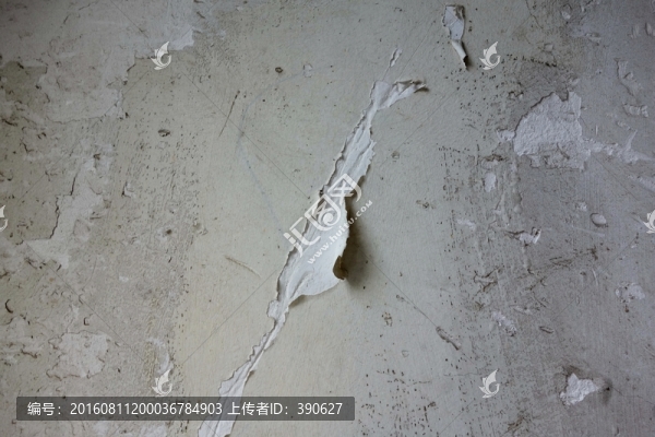 剝開的墻面,墻壁