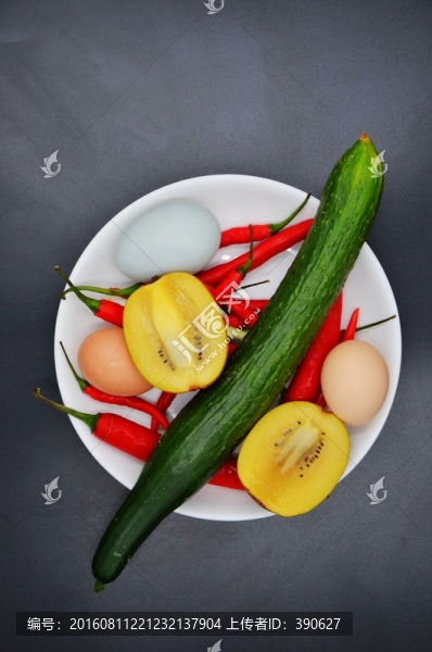 蔬菜水果,紅辣椒,奇異果