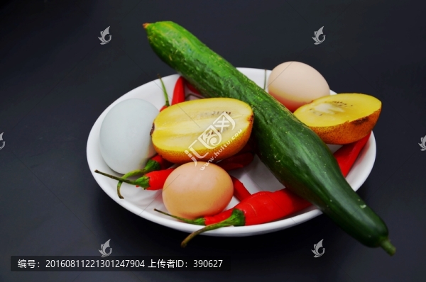 蔬菜水果,紅辣椒,奇異果