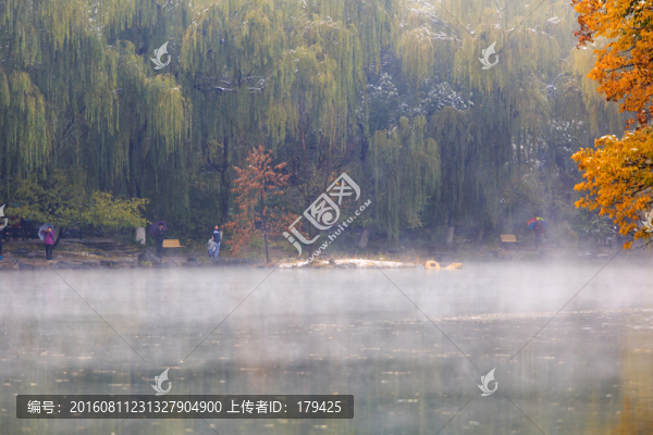 北大校園風(fēng)光未名湖秋色