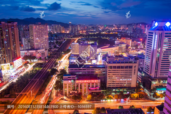 城市夜景風光