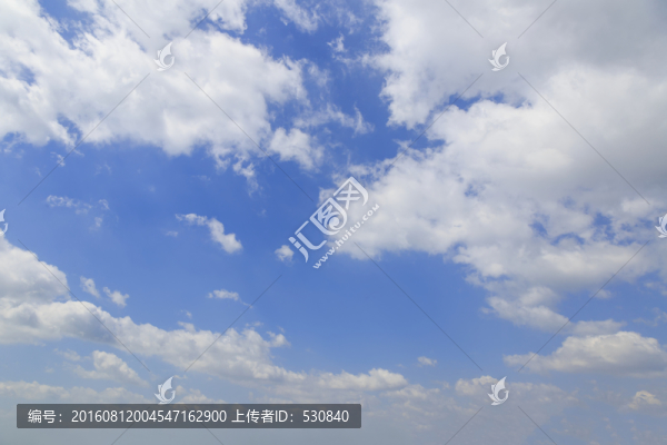 藍天白云