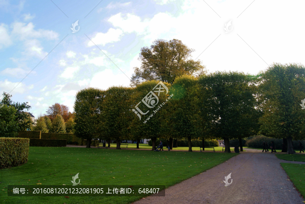 丹麥哥本哈根公園小徑