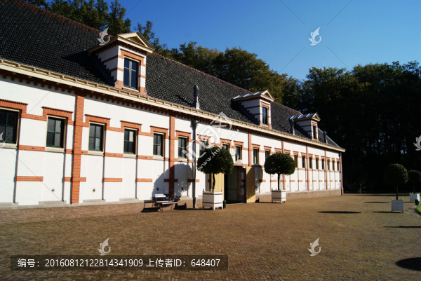 荷蘭阿姆斯特丹行宮御花園馬廄
