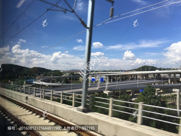 高鐵窗景