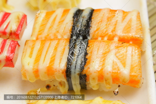 壽司,火炙魚蟹肉