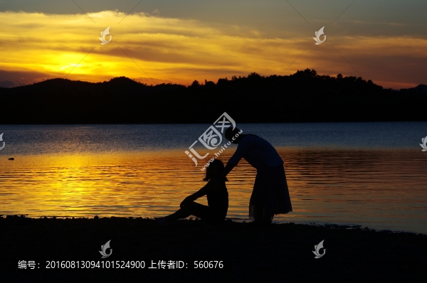 晚霞