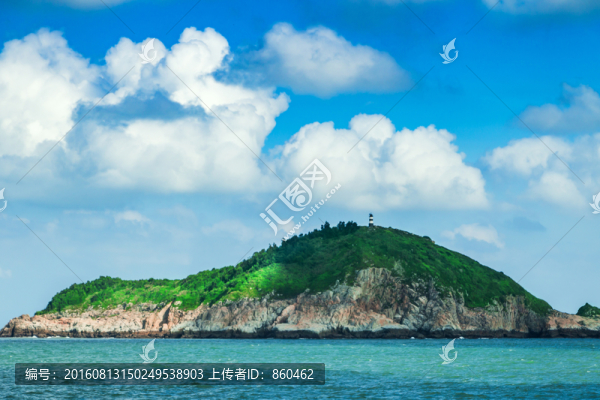 綠色海島