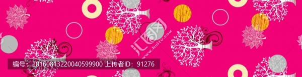 家紡窗簾印花圖案床上用品花紋