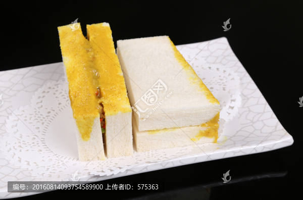 咖哩肉碎三文治