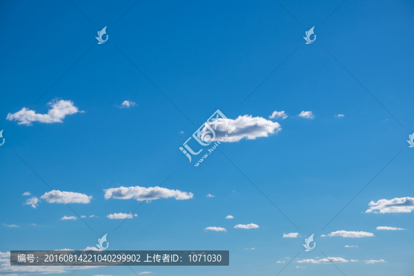 藍天白云