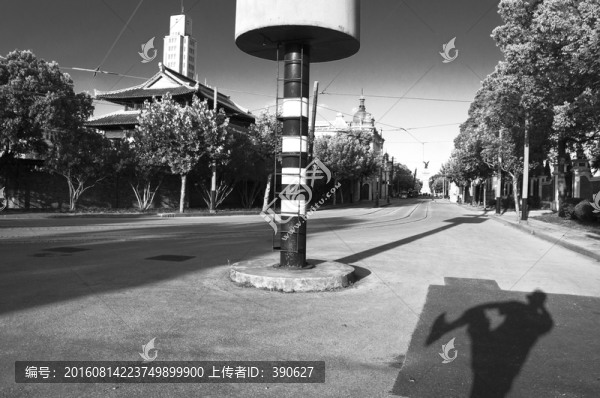 老上海街景