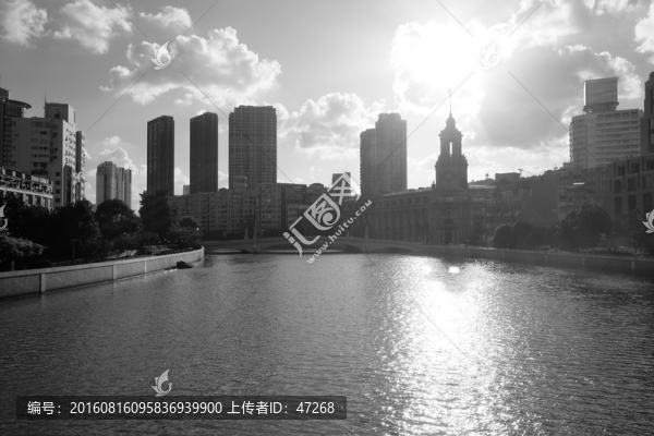 上海外灘蘇州河