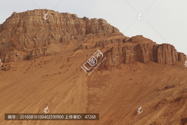 新疆,吐魯番,火焰山,戈壁