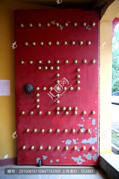 朱紅大門(mén),門(mén)釘,宮門(mén),皇宮