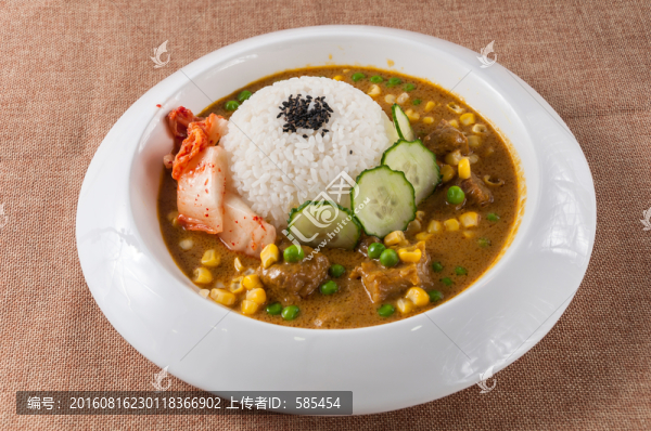 咖喱牛腩飯