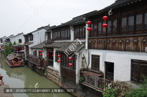 蘇州山塘街,枕水人家