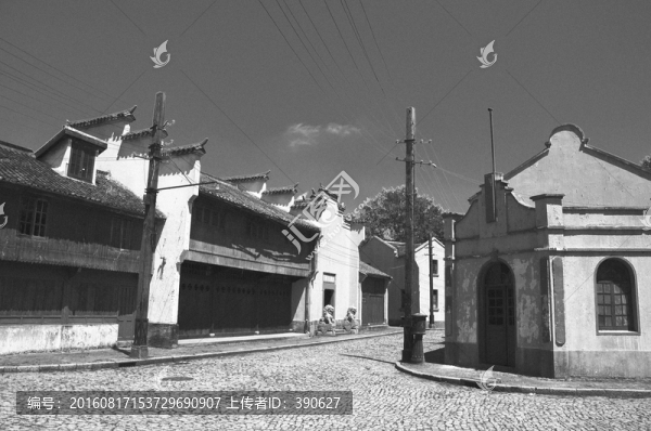 老上海街景