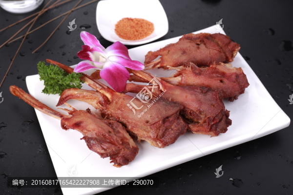 椒鹽鴨下巴