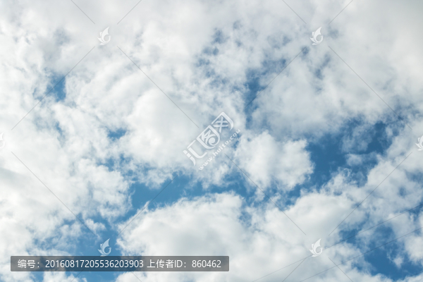 藍天白云