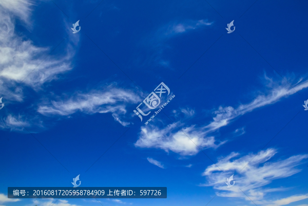 藍(lán)天,白云