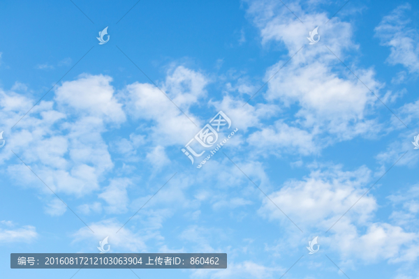 藍天白云