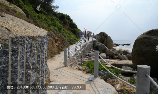 青洲島,棧道