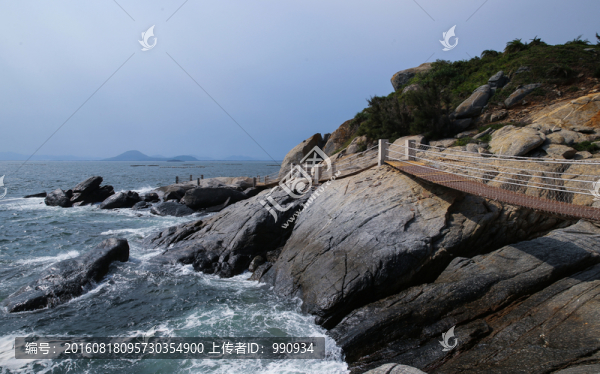 青洲島,木棧道