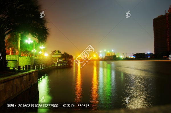 余姚夜景
