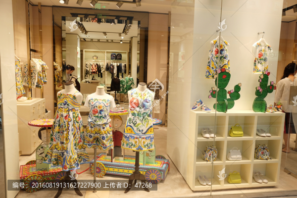 櫥窗,女裝,奢侈品店