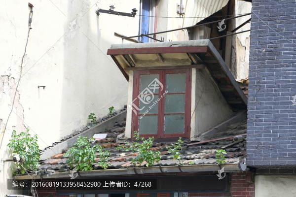老上海,閣樓,老房子,屋頂