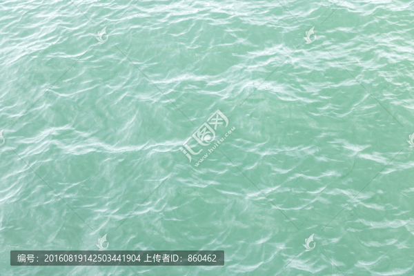 藍色海水