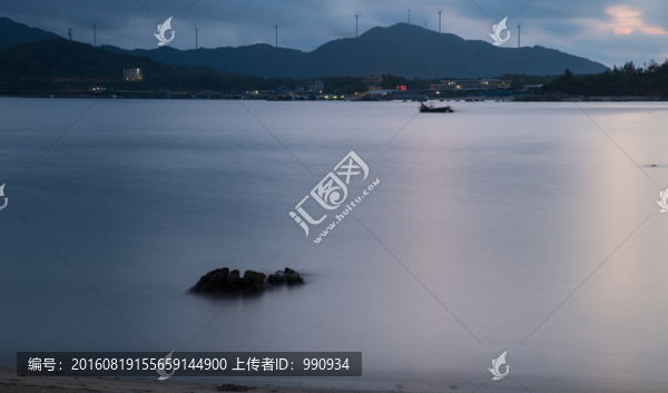 礁石,海水