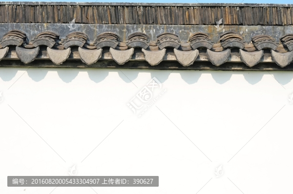 青磚白墻,粉墻黛瓦,圍墻