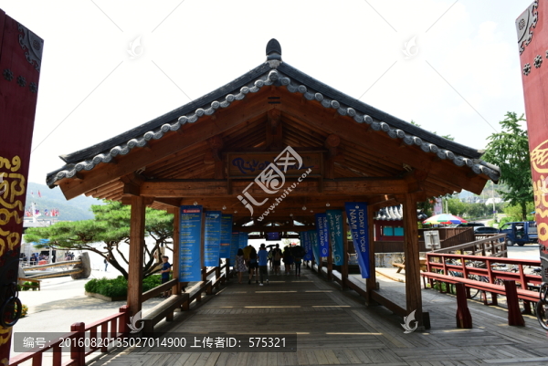 韓國古建,實木結(jié)構(gòu)建筑