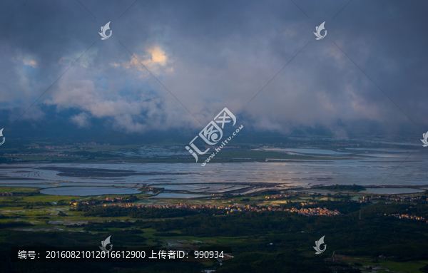 高山云霧