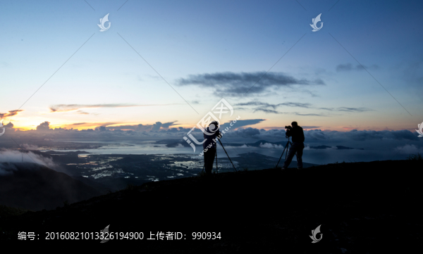 日出,云海,攝影師