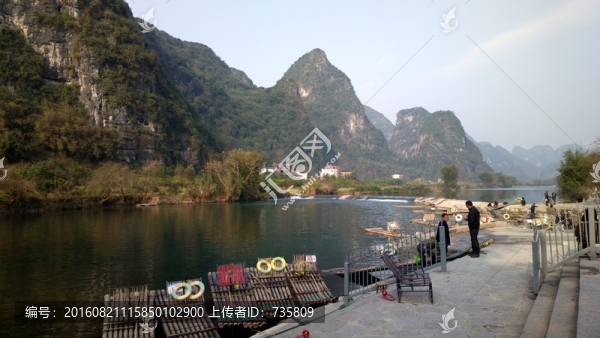 桂林竹排竹筏