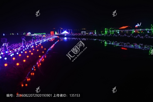 迷人的燈光夜景