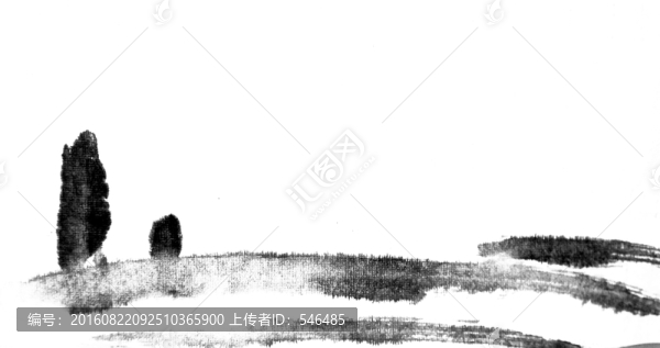 抽象水墨