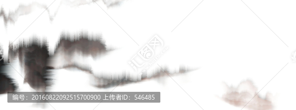 淡墨山水,床頭畫,合層