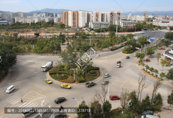 云南省普洱市魚(yú)水路環(huán)島