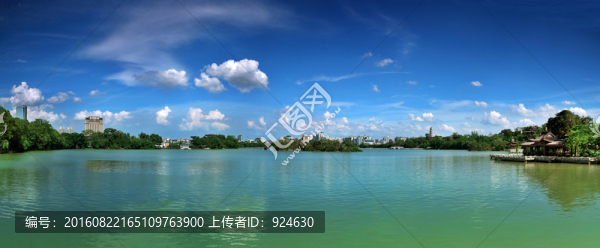 惠州西湖全景圖