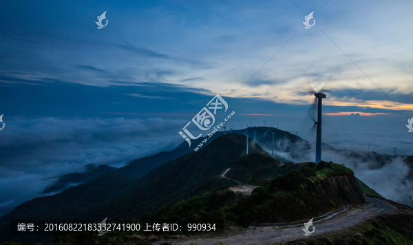 云海,云霧,日出