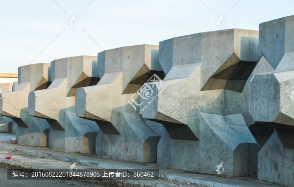 防波堤水泥構(gòu)件