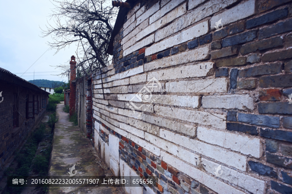 廢棄工廠住宿區(qū)墻面