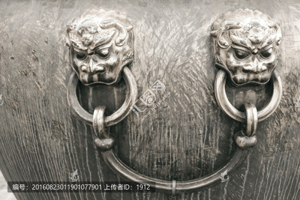 獅頭銅缸