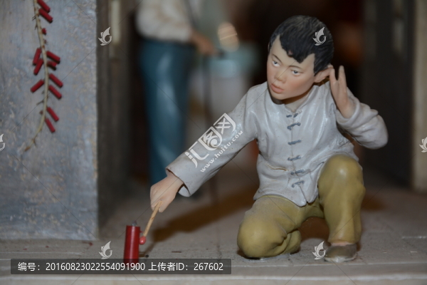 放鞭炮