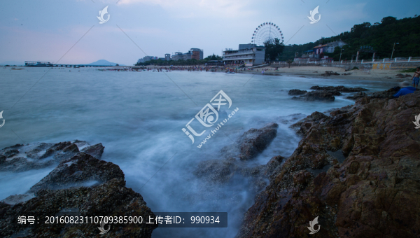 慢門(mén),海景,沙扒